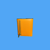 AILEY Unisex Wallet | Orange Leather